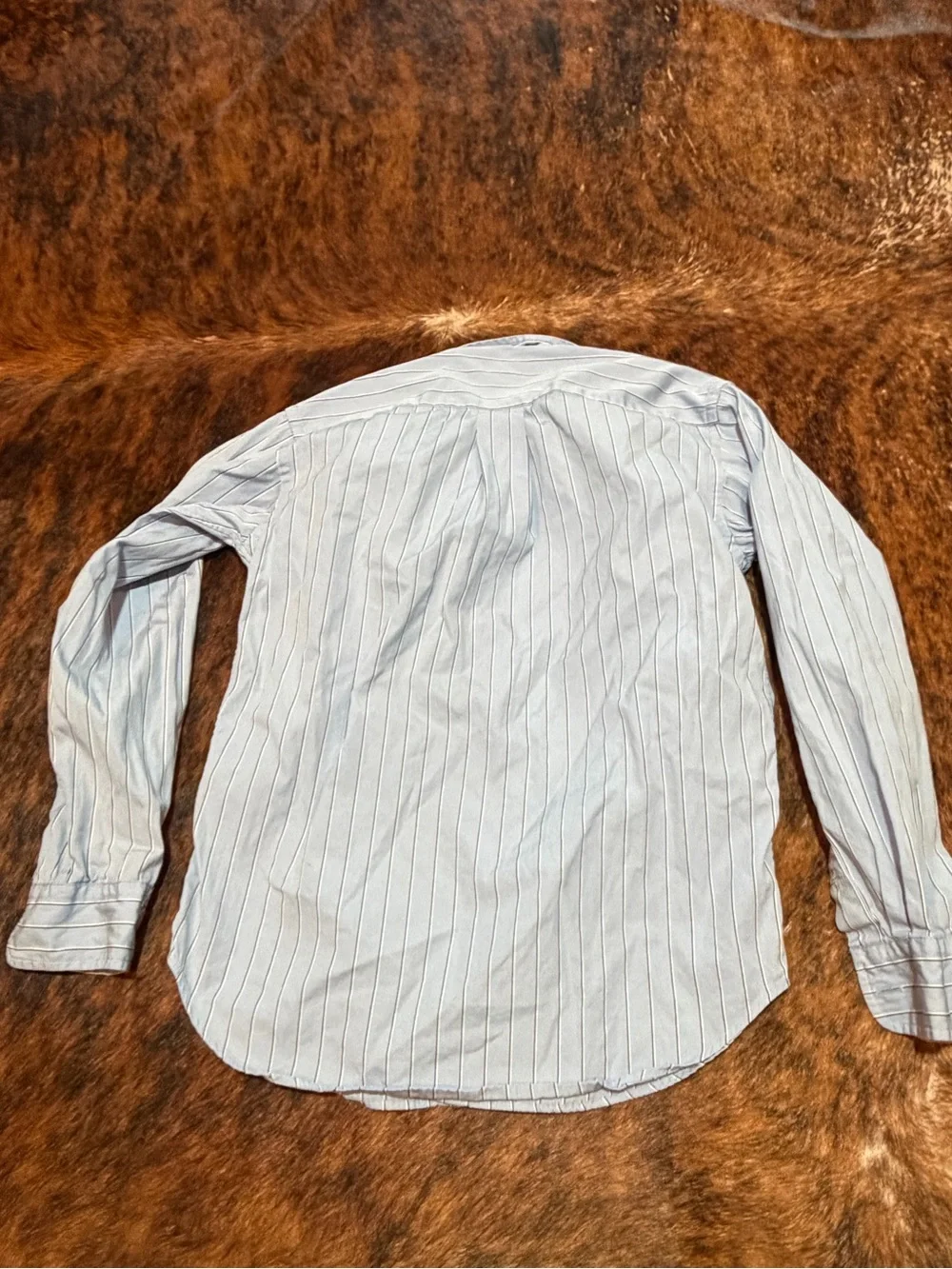 Ralph Lauren Youth Big Kids Button Up striped Medium (12-14) Preppy Casual